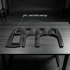A4 B8 Power Window Switch Panel Carbon Fiber Kit