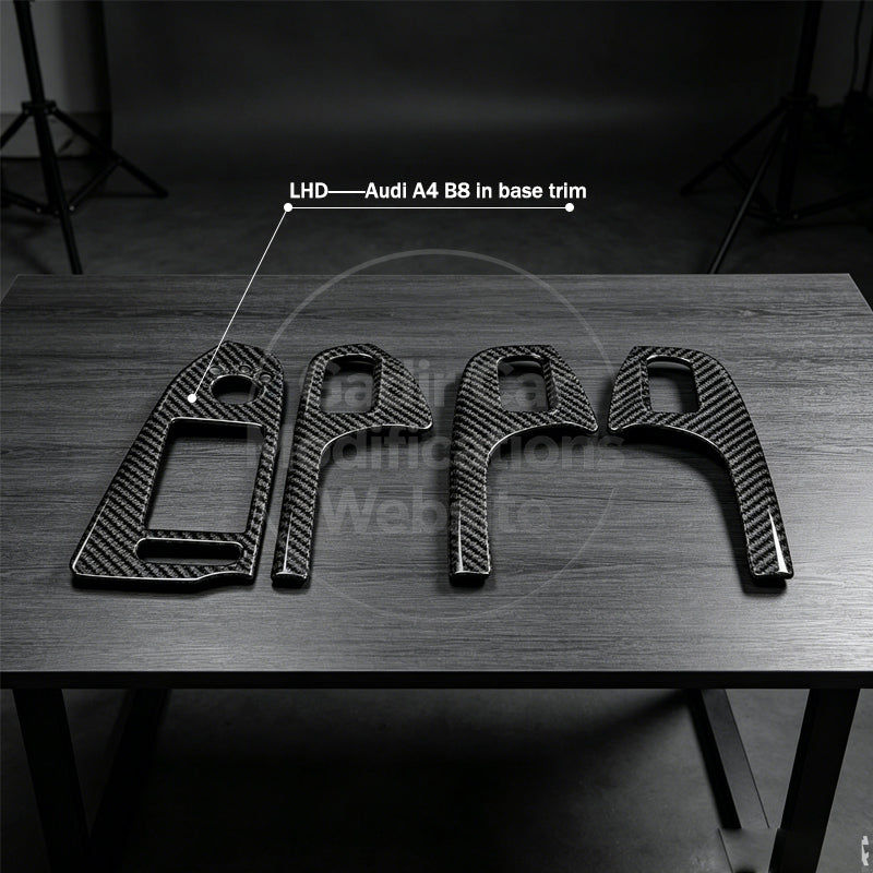 A4 B8 Power Window Switch Panel Carbon Fiber Kit