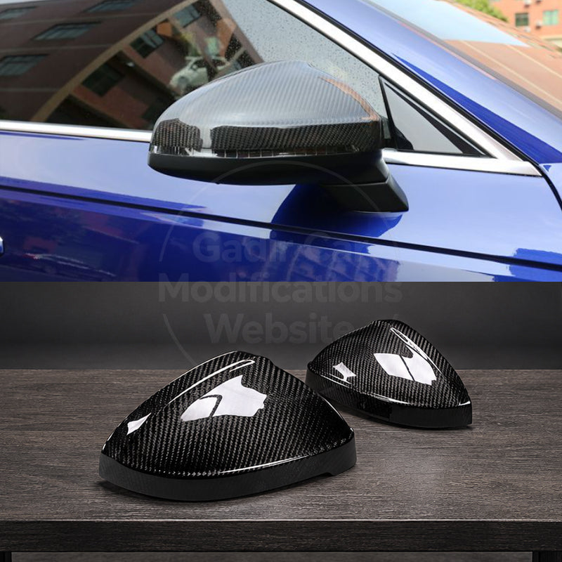 A4 B9 / Carbon Fiber Rearview Mirror Covers