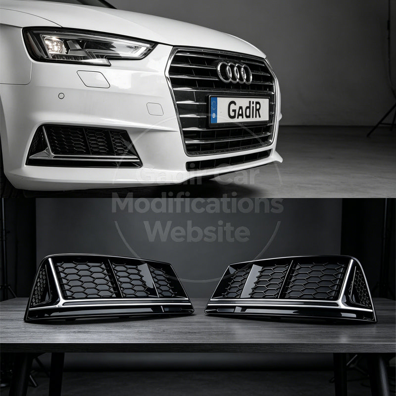 A4 B9 / S4-style fog light bezel