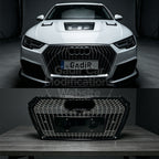 A4 B9 / Starry Sky-Style Car Grille Modification