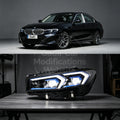 Upgrade Kit for 2020–2025 BMW 3 Series G20/G28 Headlight Assemblies: Premium Dual-Color Adjustable LED Daytime Running Lights