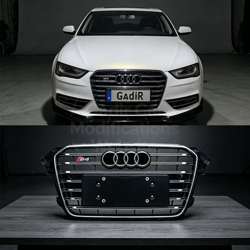 A4 B8.5 / Modifying the grille of the base model to an S4-style grille