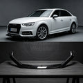A4 B9/Carbon Fiber-Style Front Spoiler