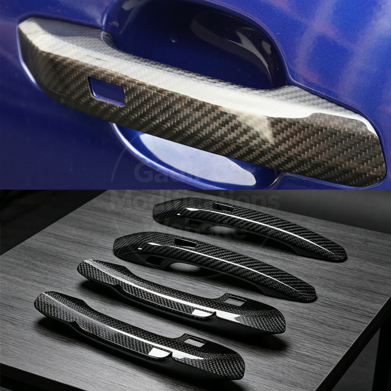 A4 B9/Carbon Fiber Door Handle Kit