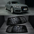 A4 B9/S-Line Fog Light Trim Modification