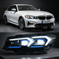 Suitable for BMW G20/G28 headlight upgrades; converting standard headlights to high-spec LED headlight assemblies
