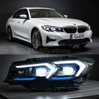 Suitable for BMW G20/G28 headlight upgrades; converting standard headlights to high-spec LED headlight assemblies