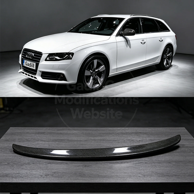 A4B8 Touring Edition Dedicated Carbon Fiber Rear Spoiler