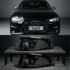 A4 B9 / S4-style honeycomb fog light bezel, S-Line style