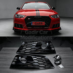 A4 B9 / Honeycomb-style fog light bezel