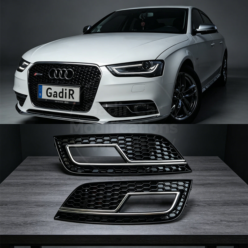 A4 B8.5 / Honeycomb-style fog light bezel