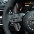 A4 B8 Carbon Fiber Interior Steering Wheel Paddle Shifters
