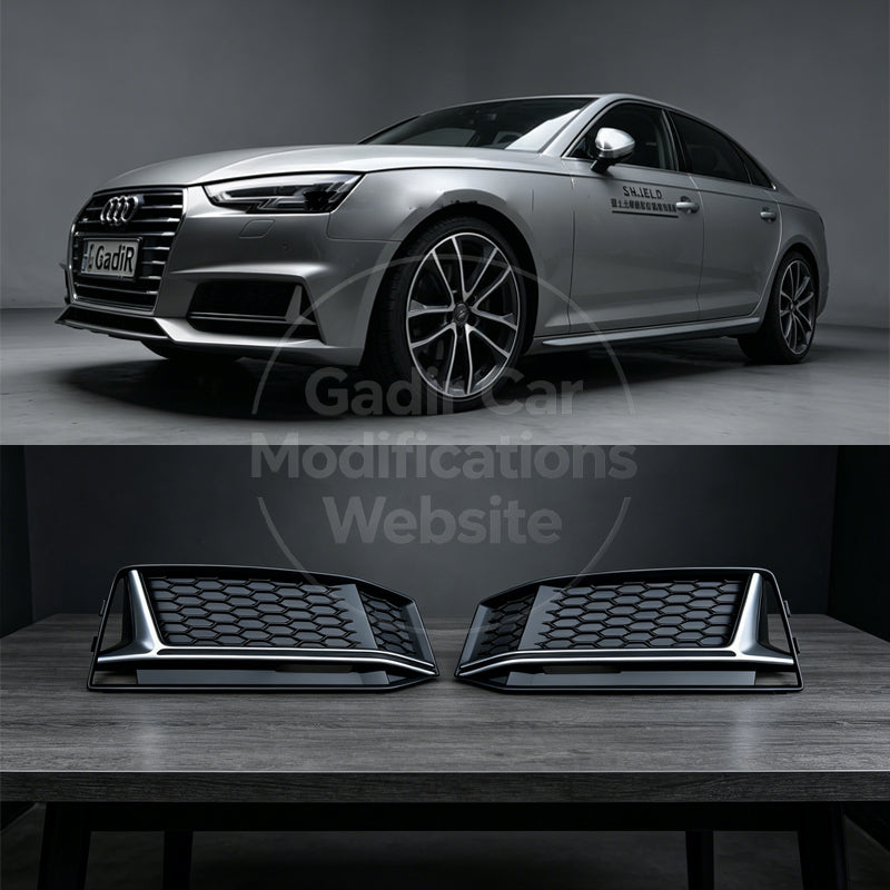 A4 B9 S-Line / Fog Light Bezels