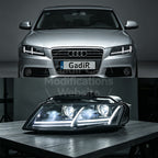 A4B8 Headlight Assembly Conversion to LED Headlights, Aircraft-Style Headlights