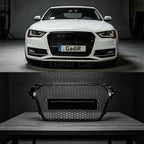 A4 B8.5 / No logo, grid style