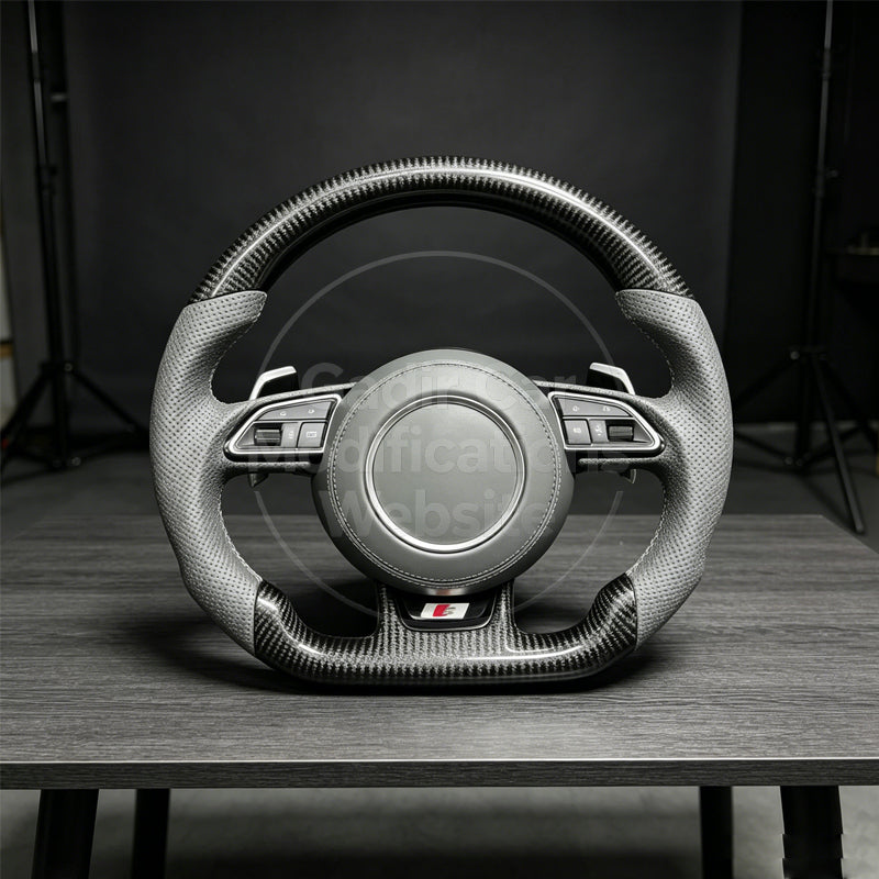 A4B8 Car Steering Wheel Assembly: Custom Modification