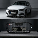A4 B9 / RS4-style upgrade: The grille used