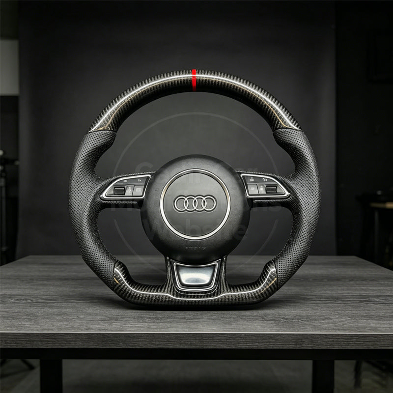 A4 B8.5/Carbon Fiber Steering Wheel Assembly