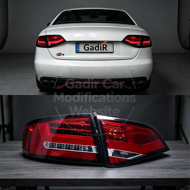 A4 B8 LED Taillight Assembly Conversion Kit