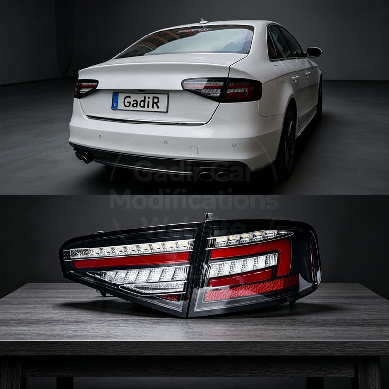 A4 B8.5 / Tail Light Assembly Conversion to LED Tail Light Assembly