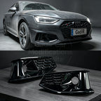 A4 B9.5/RS4-Style Car Fog Light Bezels