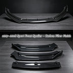 A4 B9/Carbon Fiber-Style Front Spoiler