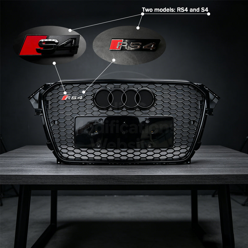 Modifying the A4/B8.5 Standard Grille to an RS4-Style Grille