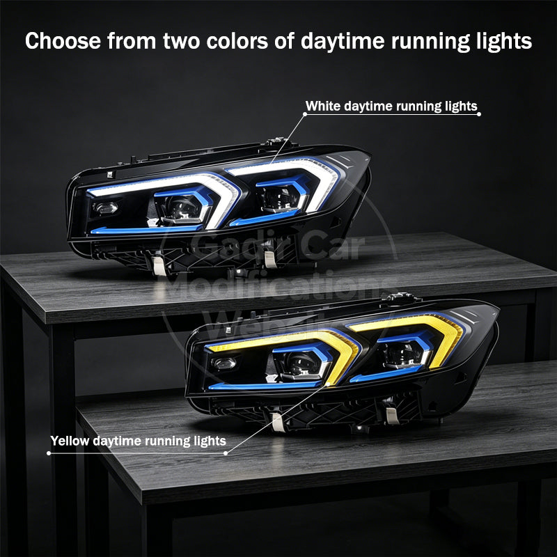 Upgrade Kit for 2020–2025 BMW 3 Series G20/G28 Headlight Assemblies: Premium Dual-Color Adjustable LED Daytime Running Lights