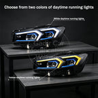 Upgrade Kit for 2020–2025 BMW 3 Series G20/G28 Headlight Assemblies: Premium Dual-Color Adjustable LED Daytime Running Lights