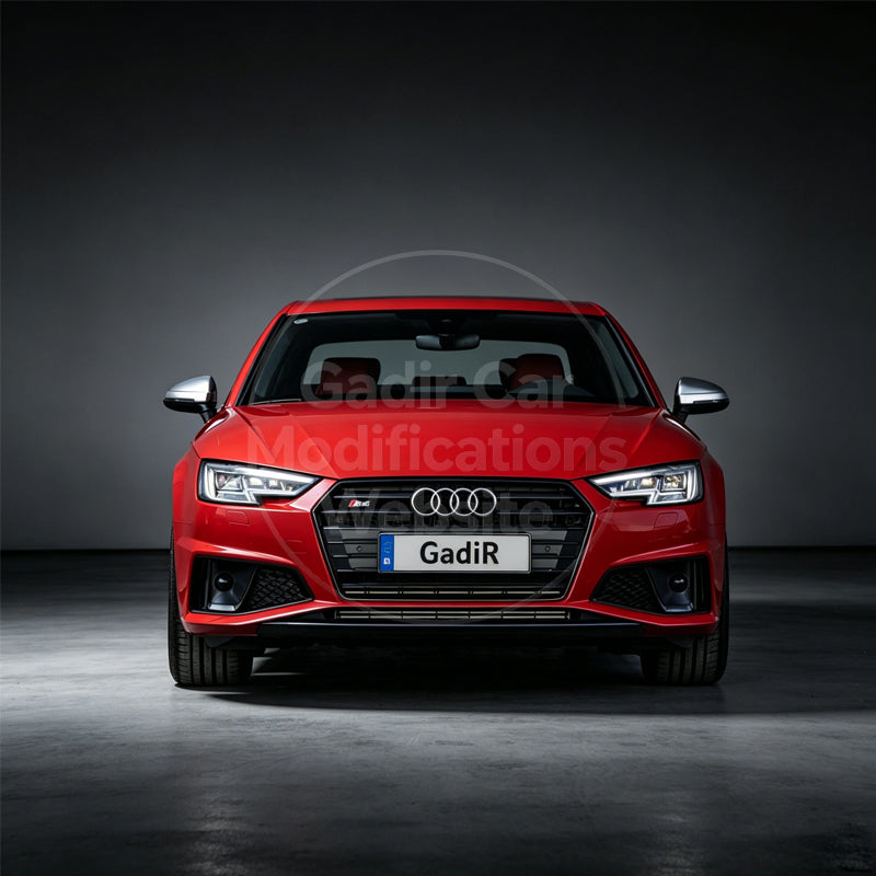 A4 B9/S-line Fog Light Trim Modification