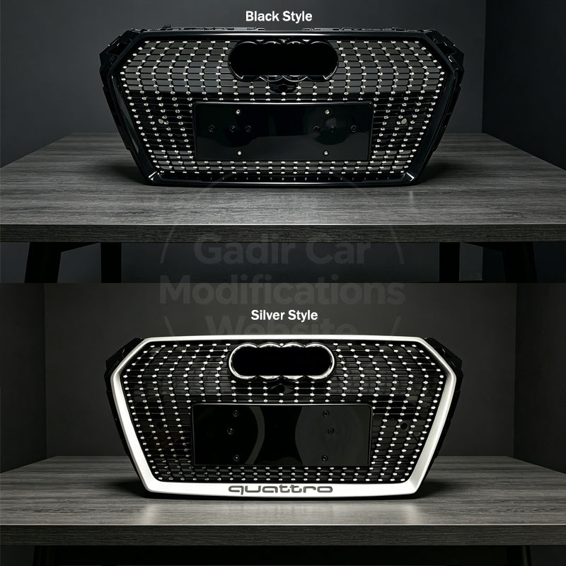 A4 B9 / Starry Sky-Style Car Grille Modification