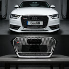 A4 B8.5 / Base Model: Front Grille Modified to RS4 AWD Style