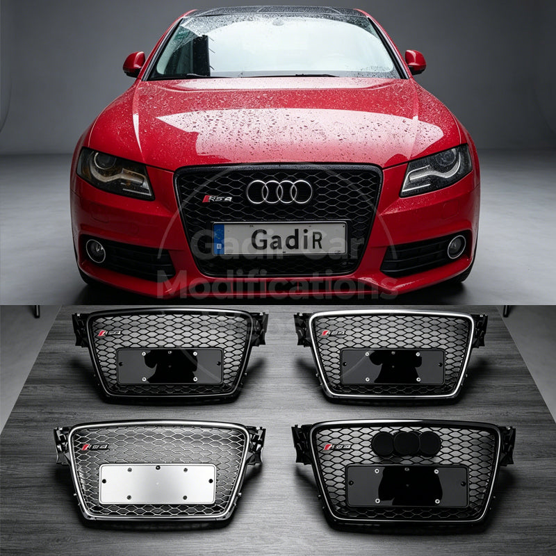 A4 B8 RS4-Style Front Grille