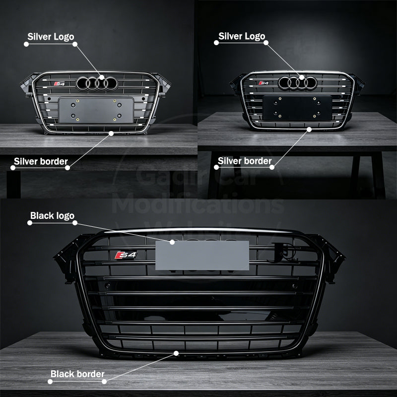 A4 B8.5 / Modifying the grille of the base model to an S4-style grille