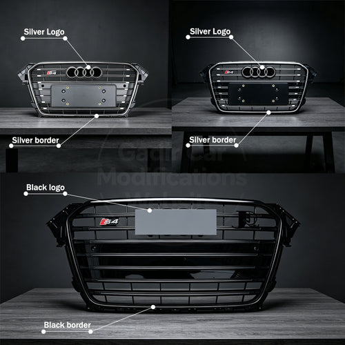 A4 B8.5 / Modifying the grille of the base model to an S4-style grille