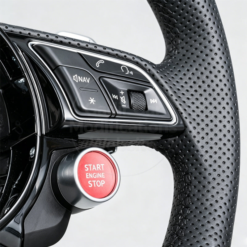 A4 B8.5 / Conversion of the steering wheel assembly to a full-leather style steering wheel assembly