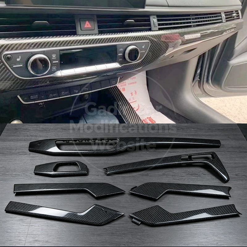 A4 B9 / Carbon Fiber Trim Kit for Center Console