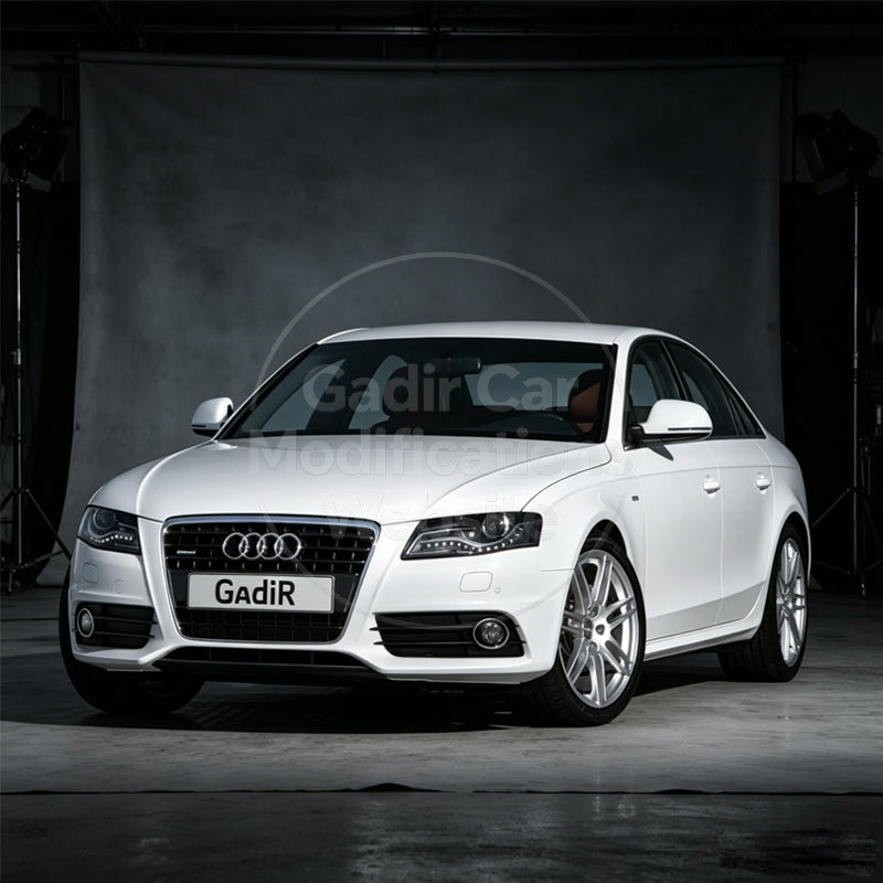 A4, B8, S4 Sport Front Bumper Fog Light Bezels, Fog Light Grilles, and Fog Light Covers