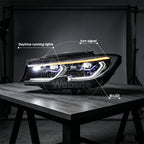 Suitable for BMW G20/G28: Headlight Conversion to LED Headlight Assemblies with Dual-Color LED Daytime Running Lights