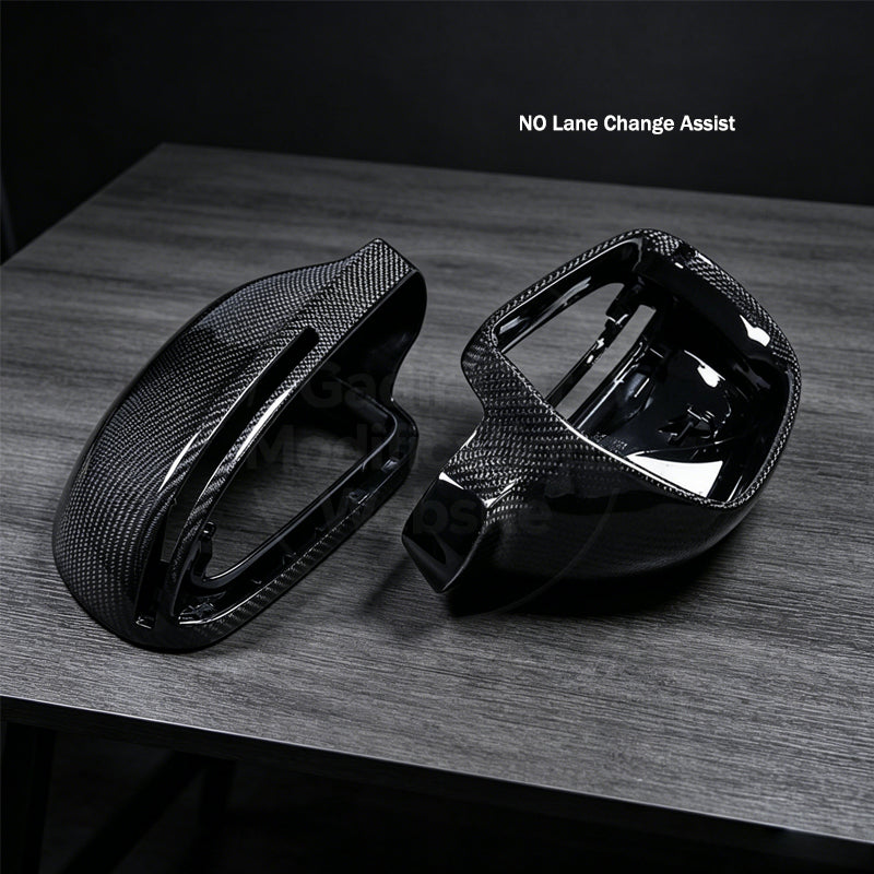 A4B8; Rearview mirrors modified to carbon fiber