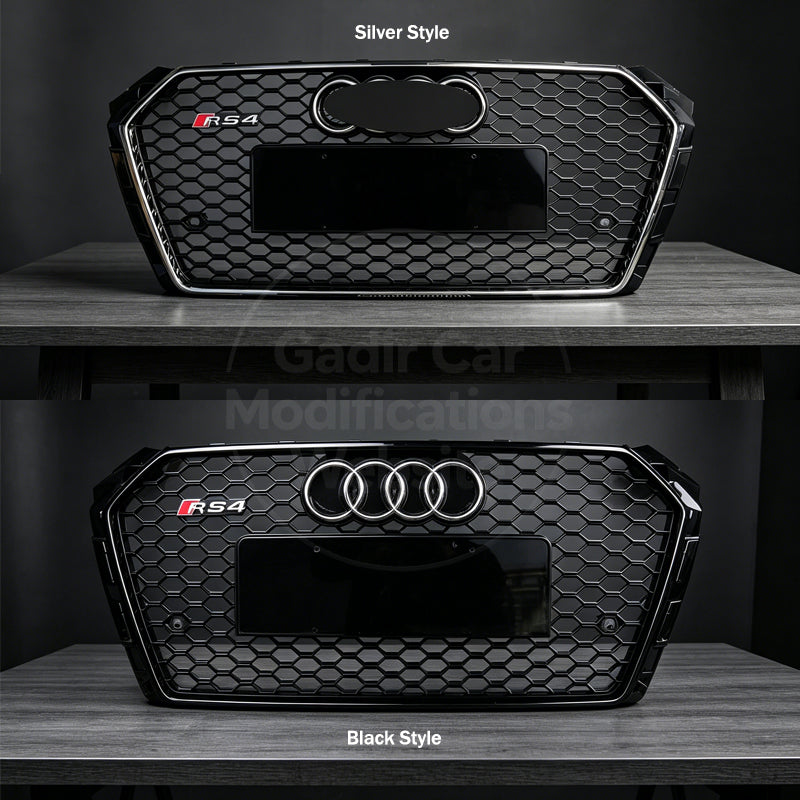 A4 B9 / Grill Modification: RS4-Style Grill