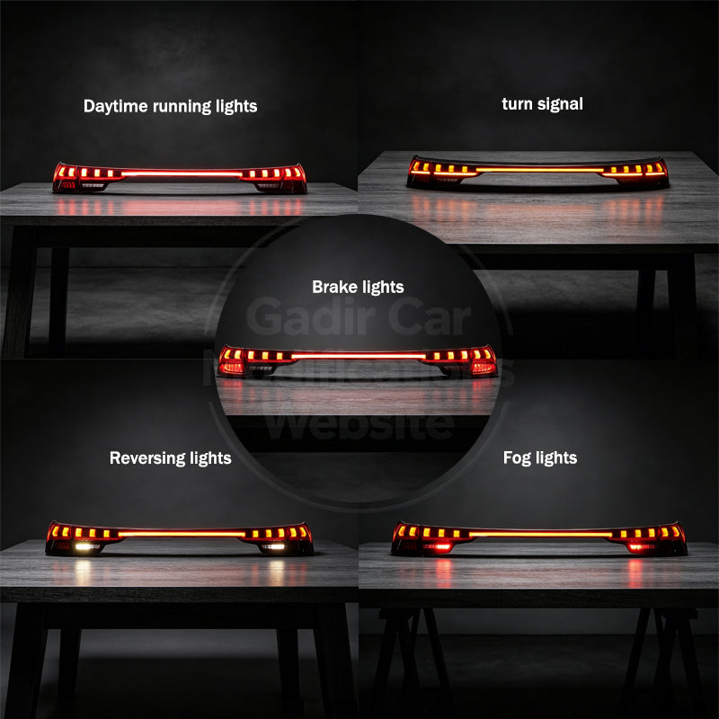 A4 B9 / Modified Full-Width LED Taillights