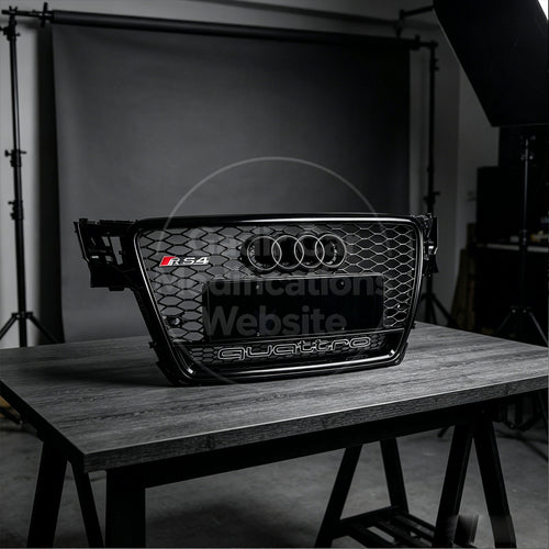 A4 / B8 Grille Modification: RS4 AWD Style