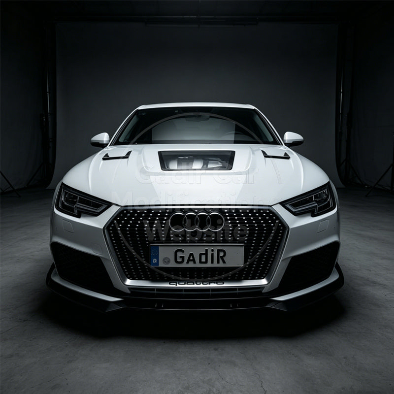 A4 B9 / Starry Sky-Style Car Grille Modification