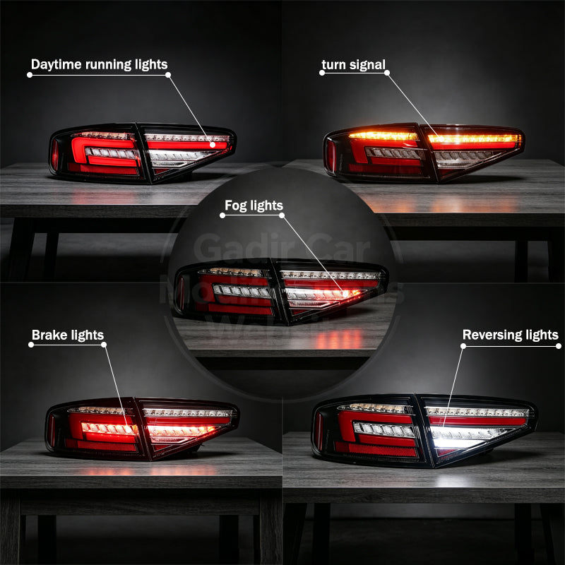 A4 B8.5 / Tail Light Assembly Conversion to LED Tail Light Assembly