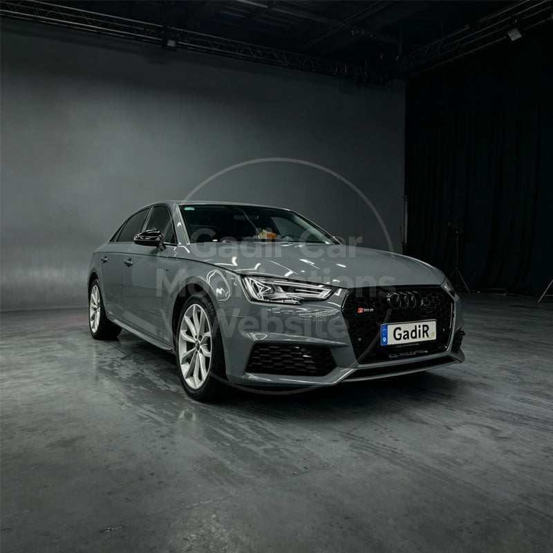 A4 B9/S-Line Fog Light Trim Modification