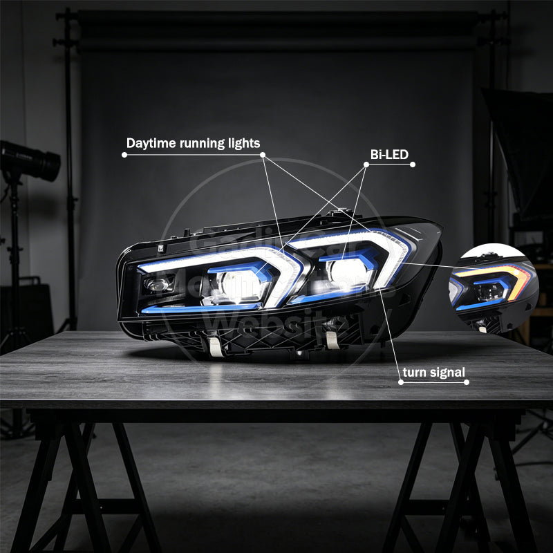 Upgrade Kit for 2020–2025 BMW 3 Series G20/G28 Headlight Assemblies: Premium Dual-Color Adjustable LED Daytime Running Lights