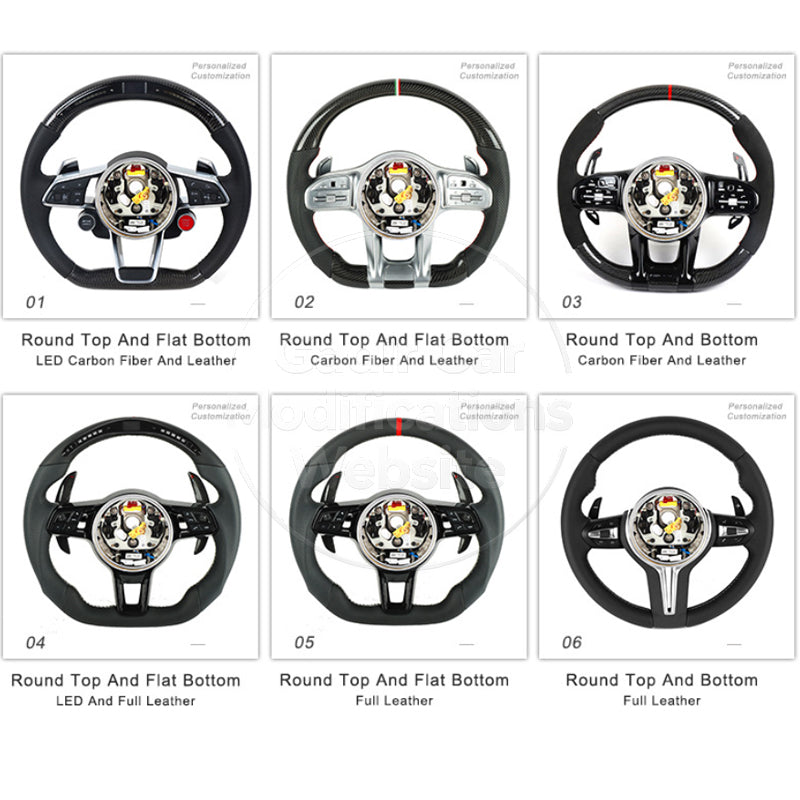 A4B8 Car Steering Wheel Assembly: Custom Modification