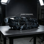 Suitable for 2020–2022 BMW 3 Series G20 Headlight Assemblies: Blue-Eyebrow LED Laser Lens “Spoon” DRL Conversion Kit